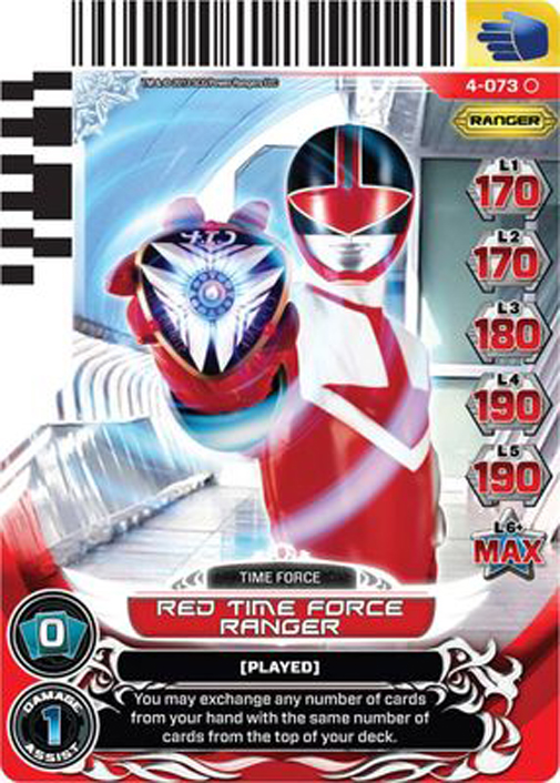 Red Time Force Ranger 073